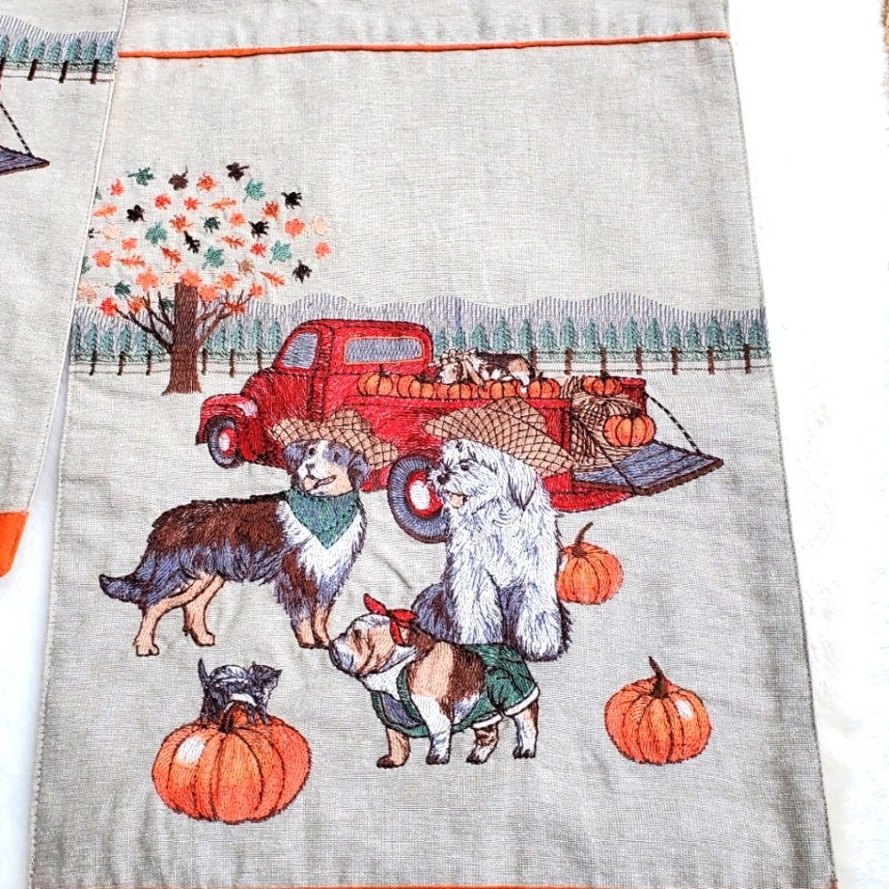 Fall table  runner 13" -72" - Picture 2 of 8
